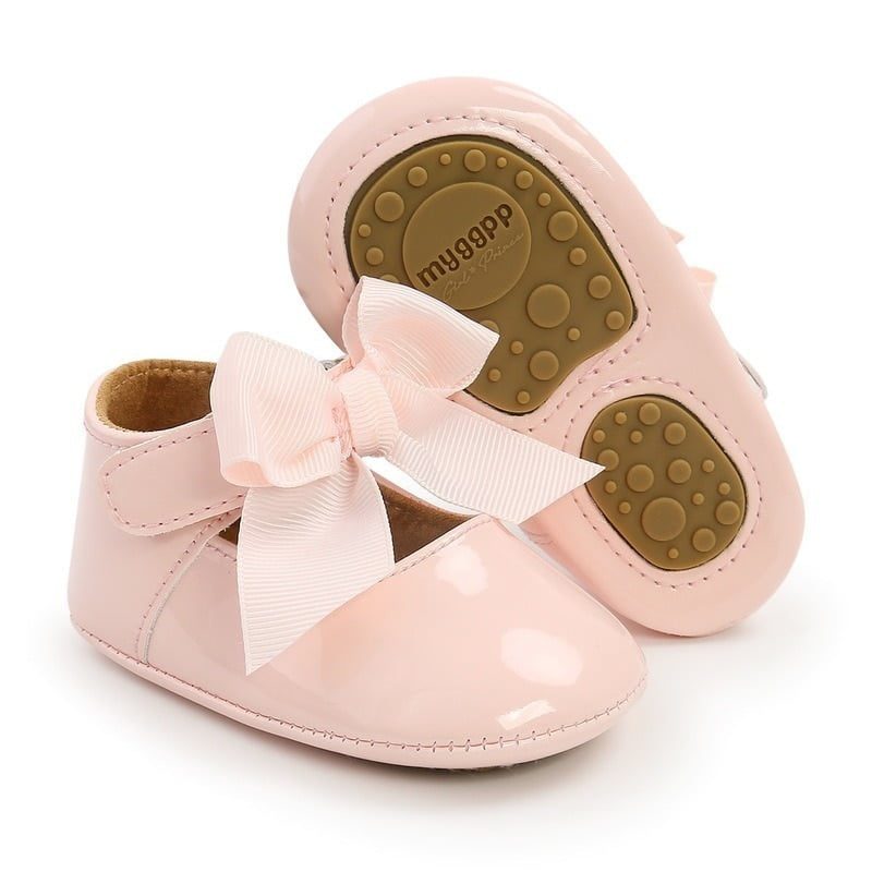 Newborn Baby Shoes Baby Boy Girl Shoes Girl Classic Bowknot Rubber Sole Anti-slip PU Dress Shoes First Walker Toddler Crib Shoes Newborn Baby Shoes Baby Boy Girl Shoes Girl Classic Bowknot Rubber Sole Anti-slip PU Dress Shoes First Walker Toddler Crib Shoes