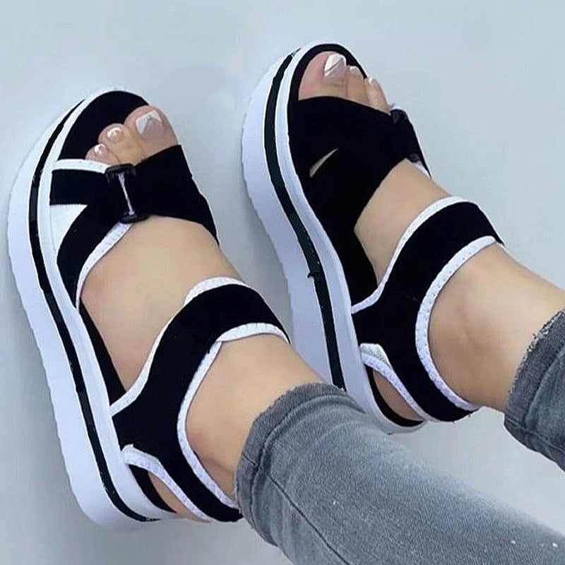 Women Sandals Lightweight Heels Sandals Summer Shoes For Women Wedge Sandal With Platform Sandalias Mujer Summer Footwear Female Women Sandals Lightweight Heels Sandals Summer Shoes For Women Wedge Sandal With Platform Sandalias Mujer Summer Footwear Female