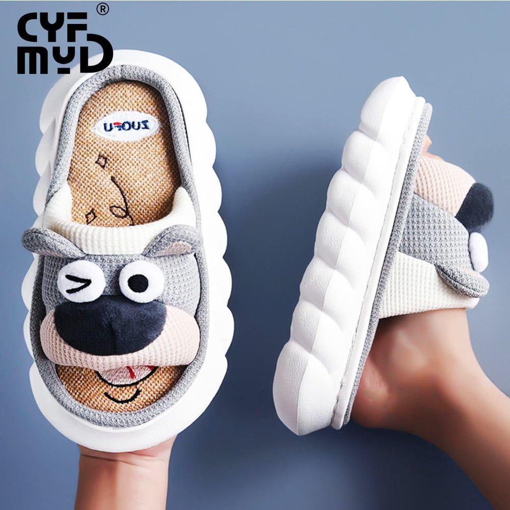 Animals Slippers Women Platform Shoes Cute Cartoon Thick Sole Home Slippers Bear Slippers Shark Slippers House Children Slippers Animals Slippers Women Platform Shoes Cute Cartoon Thick Sole Home Slippers Bear Slippers Shark Slippers House Children Slippers
