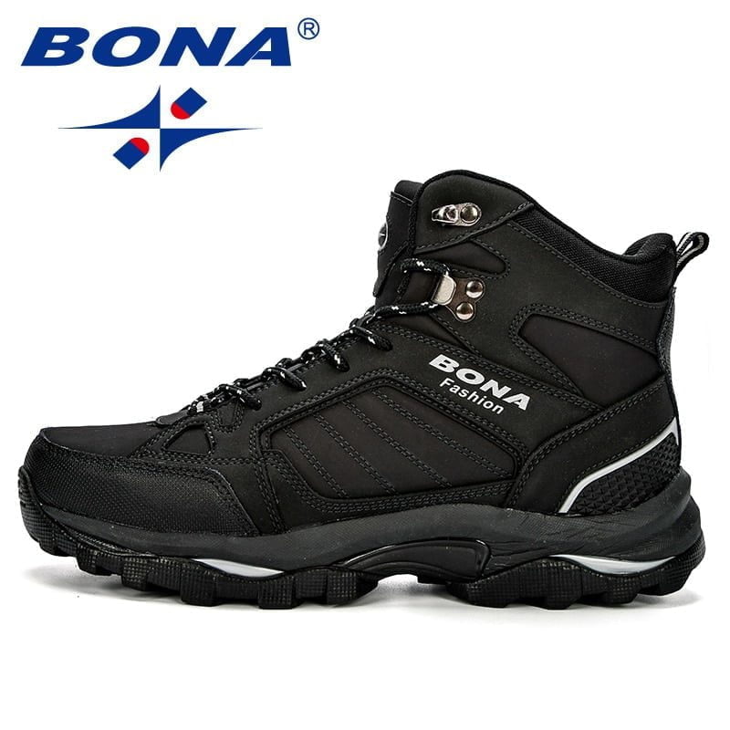 BONA Men Boots Anti-Skidding Leather Shoes Men Popular Comfy Spring Autumn Men Shoes Short Plush Snow Boots Durable Outsole BONA Men Boots Anti-Skidding Leather Shoes Men Popular Comfy Spring Autumn Men Shoes Short Plush Snow Boots Durable Outsole