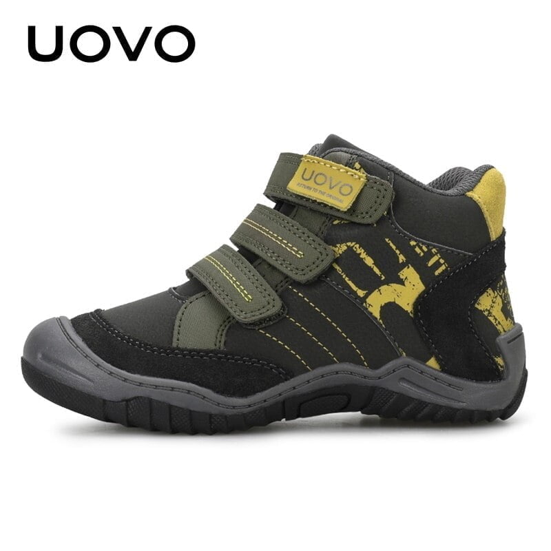 2022 UOVO New Arrival Mid-Calf Hiking Fashion Kids Sport Shoes Brand Outdoor Children Casual Sneakers For Boys Size #26-36 2022 UOVO New Arrival Mid-Calf Hiking Fashion Kids Sport Shoes Brand Outdoor Children Casual Sneakers For Boys Size #26-36