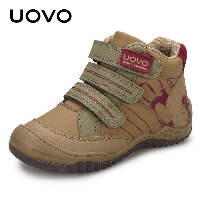 2022 UOVO New Arrival Mid-Calf Hiking Fashion Kids Sport Shoes Brand Outdoor Children Casual Sneakers For Boys Size #26-36 2022 UOVO New Arrival Mid-Calf Hiking Fashion Kids Sport Shoes Brand Outdoor Children Casual Sneakers For Boys Size #26-36