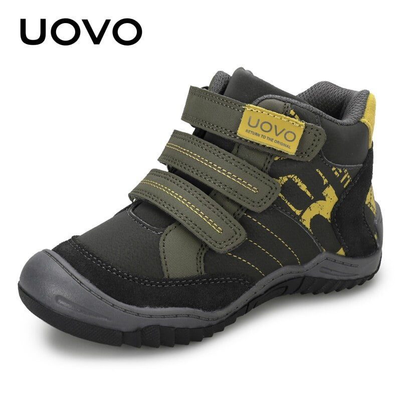 2022 UOVO New Arrival Mid-Calf Hiking Fashion Kids Sport Shoes Brand Outdoor Children Casual Sneakers For Boys Size #26-36 2022 UOVO New Arrival Mid-Calf Hiking Fashion Kids Sport Shoes Brand Outdoor Children Casual Sneakers For Boys Size #26-36