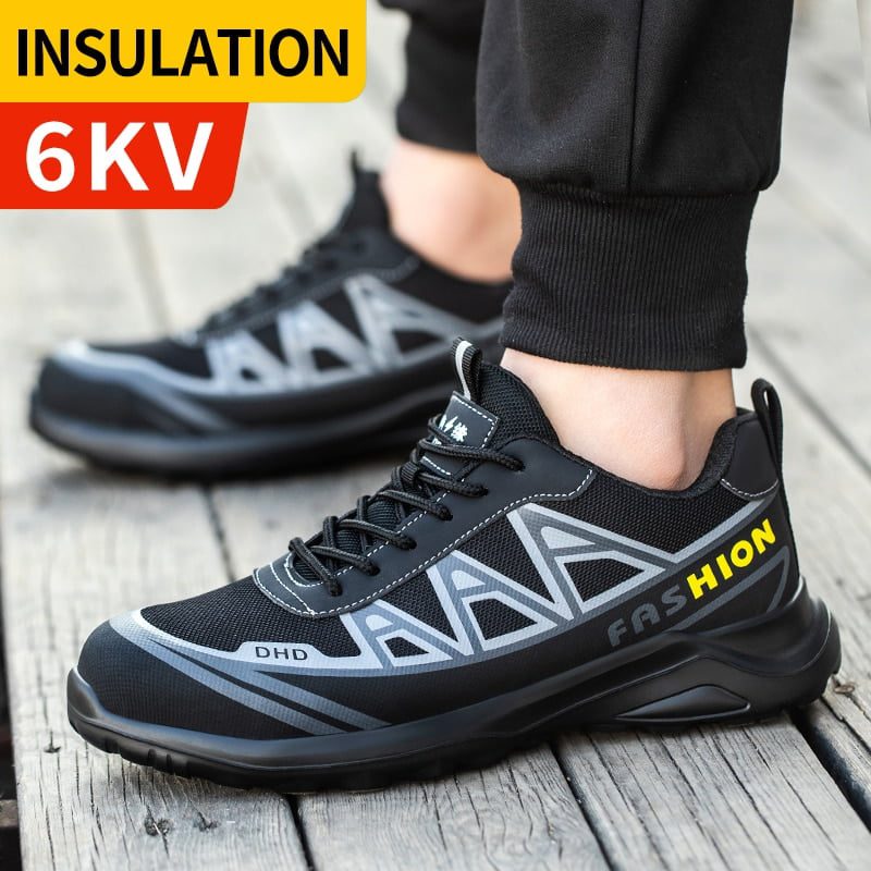 Work Safety Shoes Men Safety Boots Anti-smash Anti-puncture Work Shoes Sneakers Shoes Male Work Boot Indestructible Work Safety Shoes Men Safety Boots Anti-smash Anti-puncture Work Shoes Sneakers Shoes Male Work Boot Indestructible