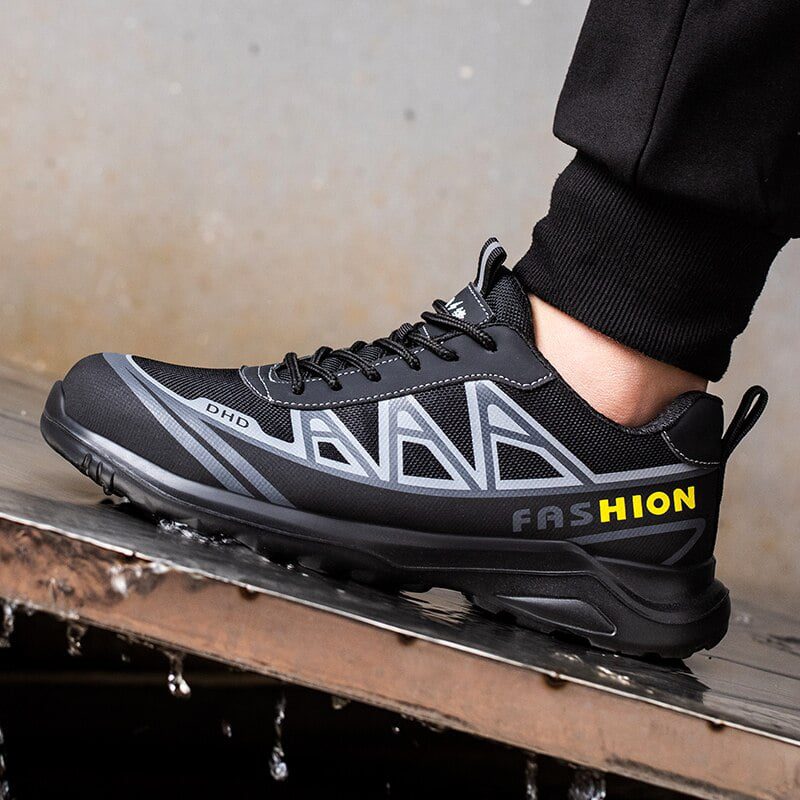 Work Safety Shoes Men Safety Boots Anti-smash Anti-puncture Work Shoes Sneakers Shoes Male Work Boot Indestructible Work Safety Shoes Men Safety Boots Anti-smash Anti-puncture Work Shoes Sneakers Shoes Male Work Boot Indestructible