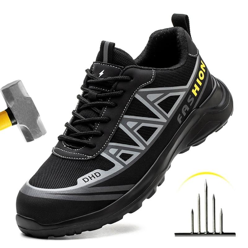Work Safety Shoes Men Safety Boots Anti-smash Anti-puncture Work Shoes Sneakers Shoes Male Work Boot Indestructible Work Safety Shoes Men Safety Boots Anti-smash Anti-puncture Work Shoes Sneakers Shoes Male Work Boot Indestructible
