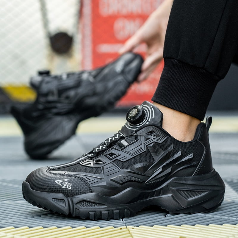 2023 New Technology Mecha Safety Work Shoes High-end Design Swivel Button Tie Breathable Indestructible Male Anti-smashing Boots 2023 New Technology Mecha Safety Work Shoes High-end Design Swivel Button Tie Breathable Indestructible Male Anti-smashing Boots