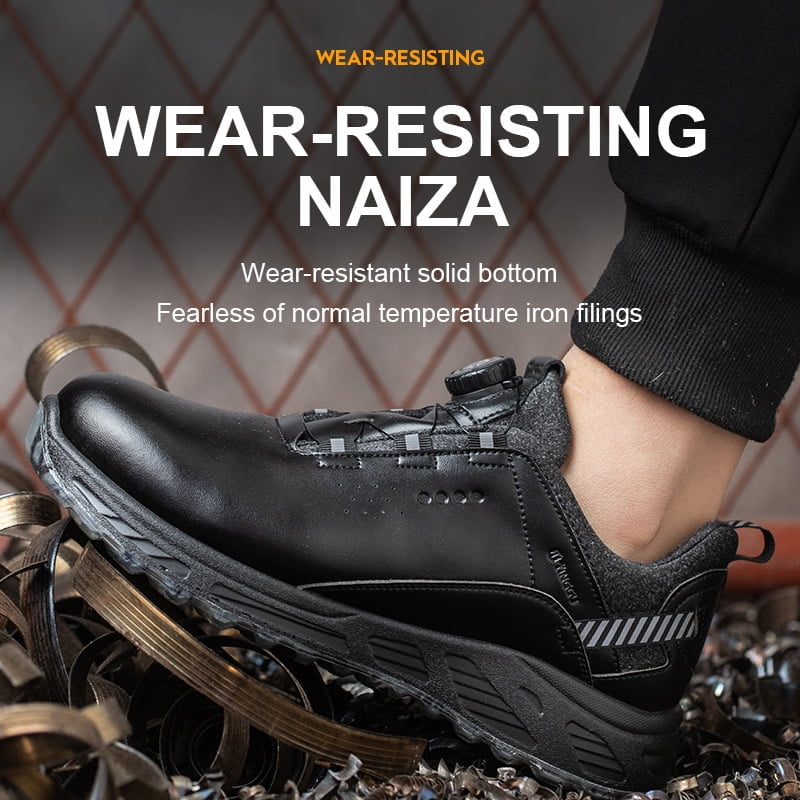Insulation 6KV Black Leather Work Safety Shoes For Men Anti Smashing Steel Toe Cap Boots Non-slip Indestructible Male Footwear Insulation 6KV Black Leather Work Safety Shoes For Men Anti Smashing Steel Toe Cap Boots Non-slip Indestructible Male Footwear
