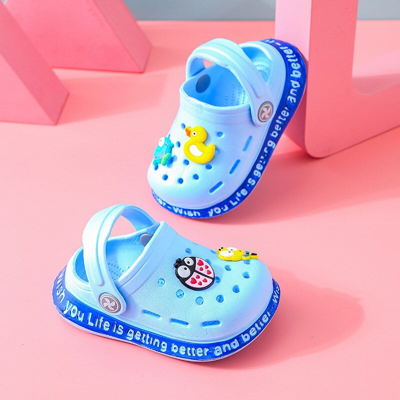 Sandalias de verano para bebé, zapatos de dibujos animados, para jardín, 2023