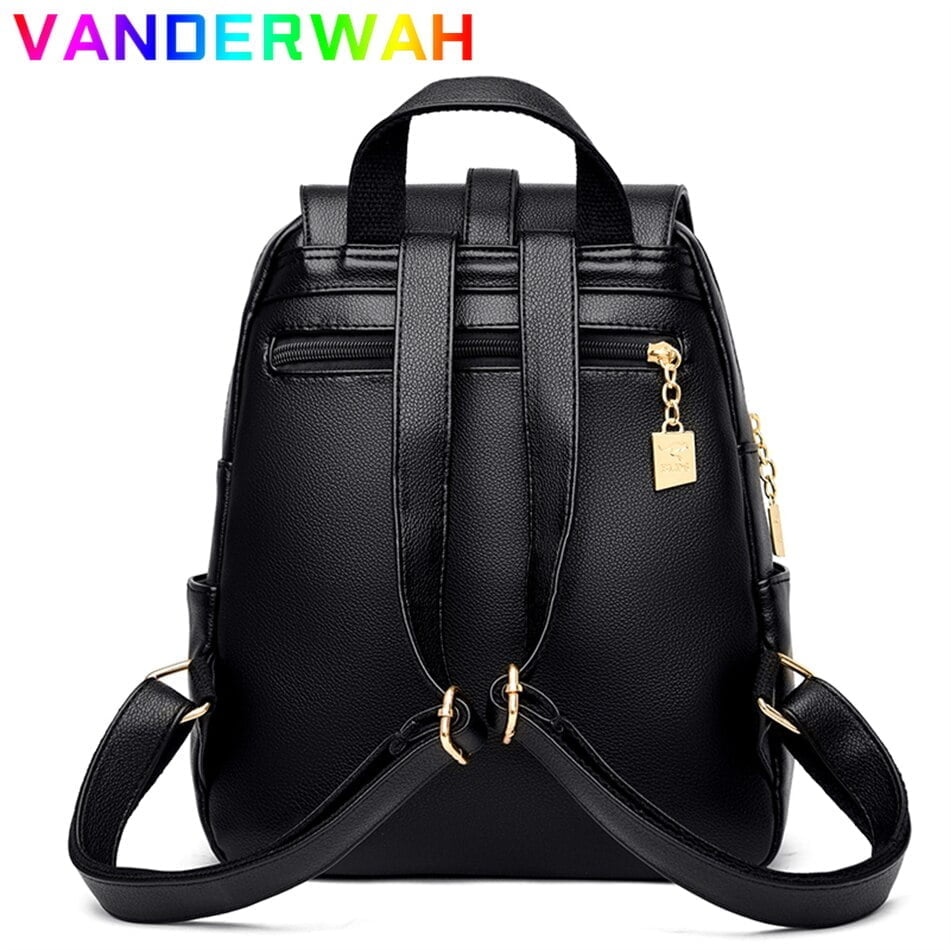 Genuine Brand Women Leather Backpack High Quality Female Back Pack for Girls School Bags Travel Bagpack Ladies Bookbag Rucksack Genuine Brand Women Leather Backpack High Quality Female Back Pack for Girls School Bags Travel Bagpack Ladies Bookbag Rucksack