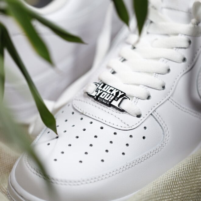 Lucky for You Shoelace Buckle Metal Enamel Paint AF1 Shoe Laces Buckle Accessories Lace Lock DIY Sneaker Kits Metal Lace Buckle Lucky for You Shoelace Buckle Metal Enamel Paint AF1 Shoe Laces Buckle Accessories Lace Lock DIY Sneaker Kits Metal Lace Buckle