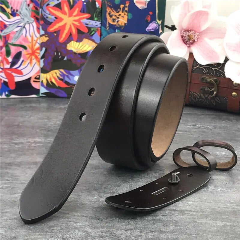 TOP Quality Leather Belts Without Buckles Men Belt Ceinture Homme Mens Leather Belts Without Buckles 105-125CM SP05 TOP Quality Leather Belts Without Buckles Men Belt Ceinture Homme Mens Leather Belts Without Buckles 105-125CM SP05