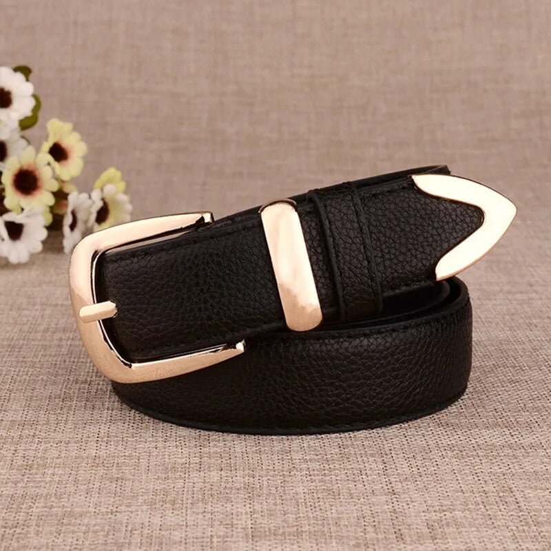 Fashion Women Genuine Leather Belts High Quality Gold Buckle Best Matching Dress Jeans Belts for Lady LB2146 Fashion Women Genuine Leather Belts High Quality Gold Buckle Best Matching Dress Jeans Belts for Lady LB2146