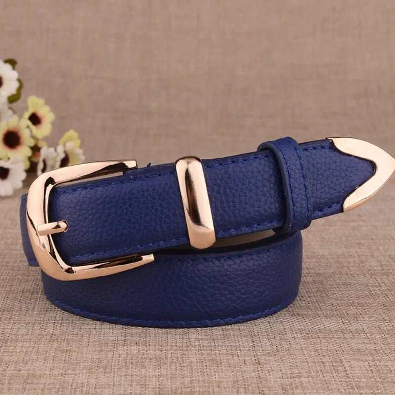Fashion Women Genuine Leather Belts High Quality Gold Buckle Best Matching Dress Jeans Belts for Lady LB2146 Fashion Women Genuine Leather Belts High Quality Gold Buckle Best Matching Dress Jeans Belts for Lady LB2146