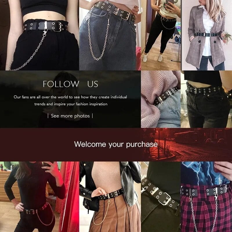 Fashion Alloy women Belts Chain luxury for Genuine Leather New style Pin Buckle Jeans Decorative Ladies Retro Decorative Punk Fashion Alloy women Belts Chain luxury for Genuine Leather New style Pin Buckle Jeans Decorative Ladies Retro Decorative Punk