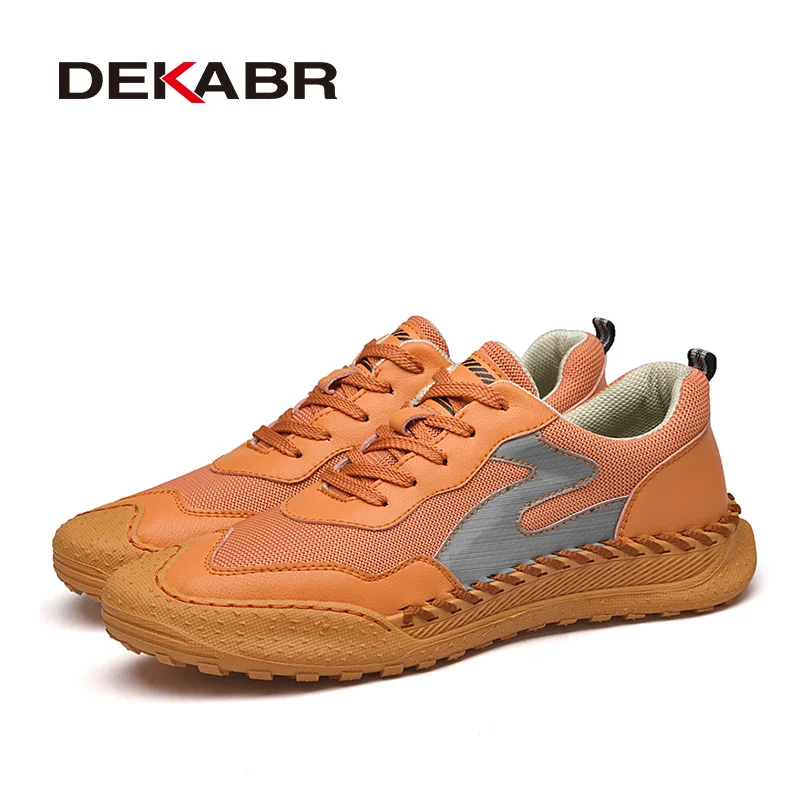 DEKABR Vintage Sneakers Fashion Men Casual Shoes Breathable Summer Mesh Footwear Full Season Classic Men Shoes Large Size 38-46 DEKABR Vintage Sneakers Fashion Men Casual Shoes Breathable Summer Mesh Footwear Full Season Classic Men Shoes Large Size 38-46