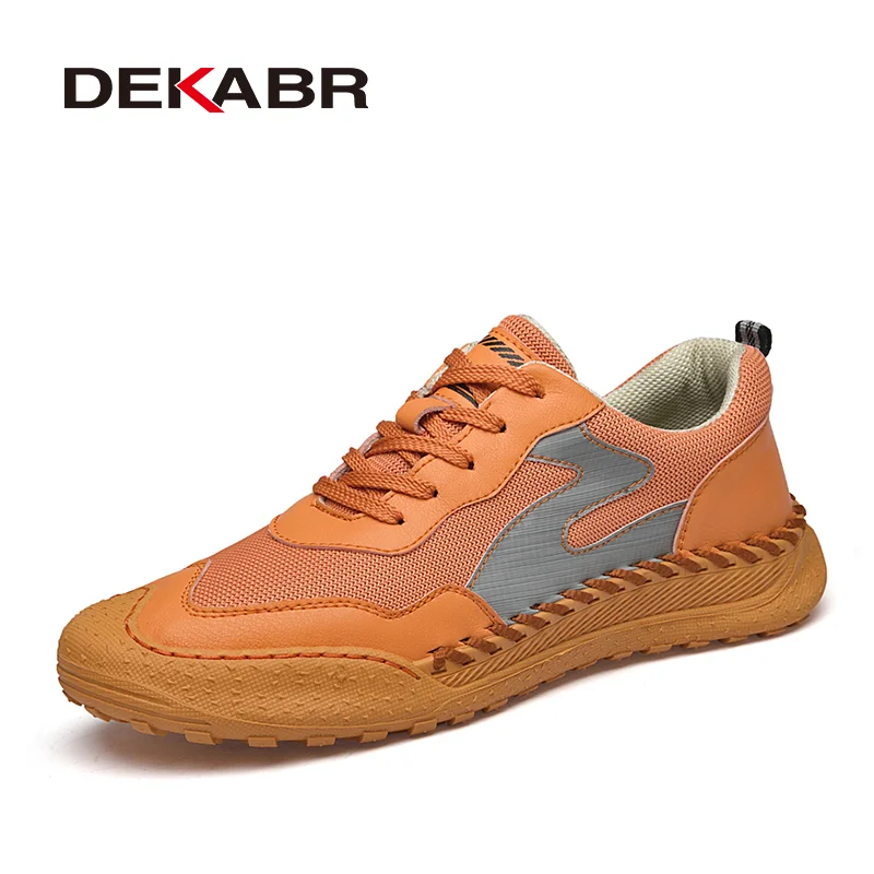 DEKABR Vintage Sneakers Fashion Men Casual Shoes Breathable Summer Mesh Footwear Full Season Classic Men Shoes Large Size 38-46 DEKABR Vintage Sneakers Fashion Men Casual Shoes Breathable Summer Mesh Footwear Full Season Classic Men Shoes Large Size 38-46