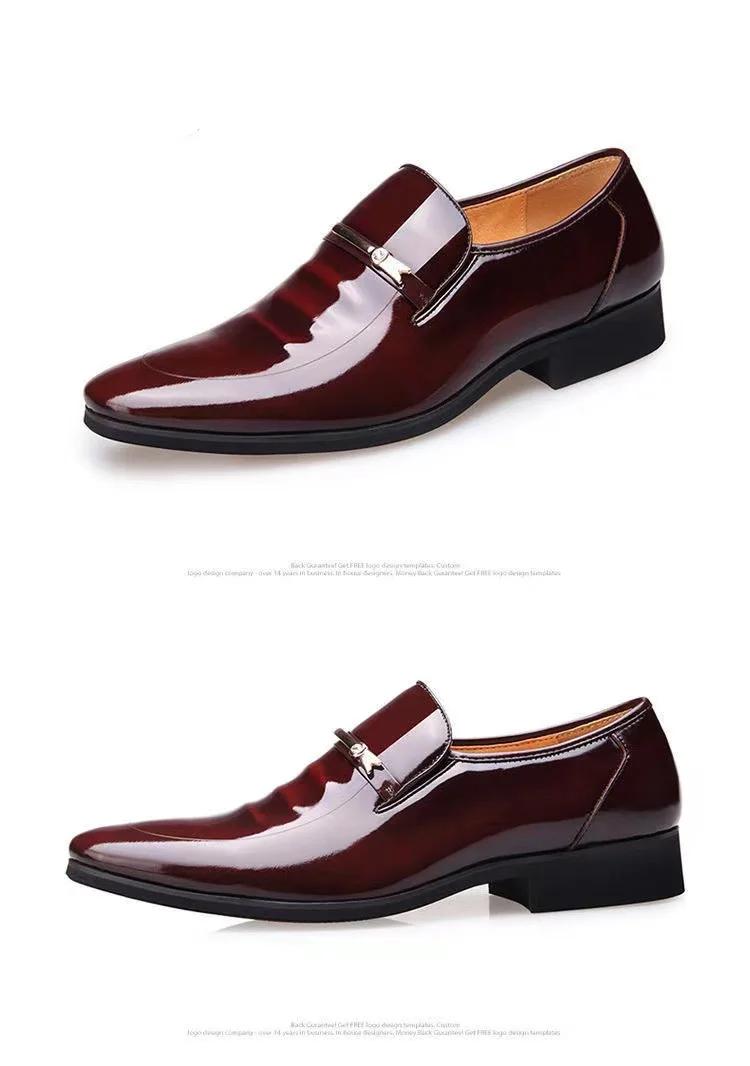 Men's Classic Lacquered Dress Shoes