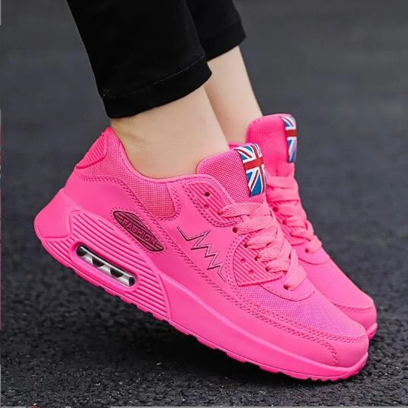 2024 Autumn Fashion Air Platform Sneakers Women’s Lace Up Wedge Women Casual Sport Shoes for Women Comfort Travel Shoes Mujer 2024 Autumn Fashion Air Platform Sneakers Women's Lace Up Wedge Women Casual Sport Shoes for Women Comfort Travel Shoes Mujer