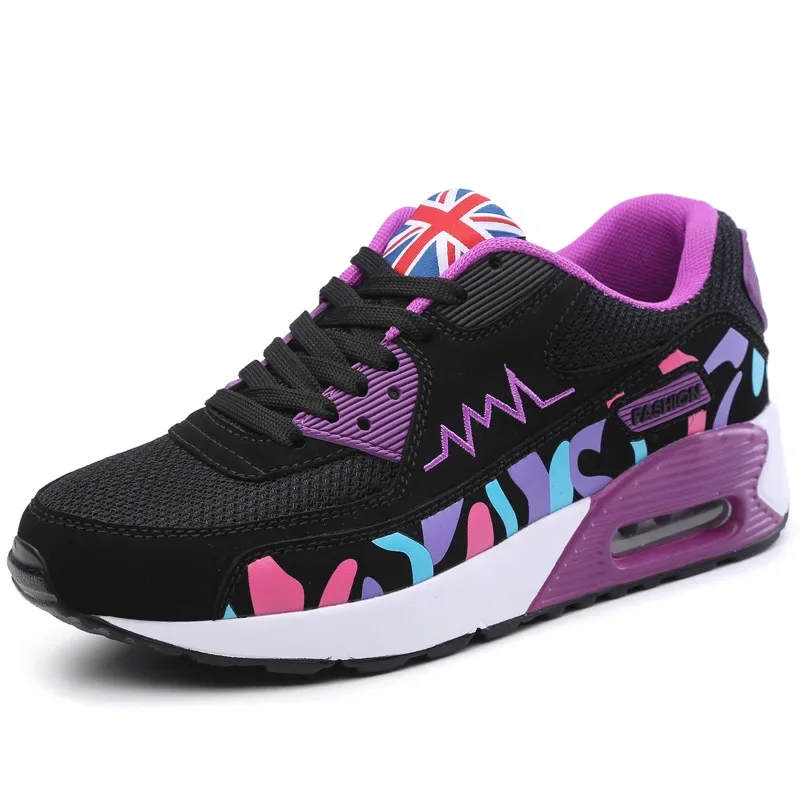 2024 Autumn Fashion Air Platform Sneakers Women’s Lace Up Wedge Women Casual Sport Shoes for Women Comfort Travel Shoes Mujer 2024 Autumn Fashion Air Platform Sneakers Women's Lace Up Wedge Women Casual Sport Shoes for Women Comfort Travel Shoes Mujer