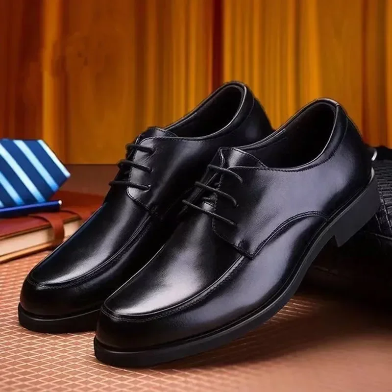 Mens Dress Shoes Men’s Formal Original Leather Italian Skin Shoes for Men Elegant Casual Business Luxury Social Male Shoe Mens Dress Shoes Men's Formal Original Leather Italian Skin Shoes for Men Elegant Casual Business Luxury Social Male Shoe