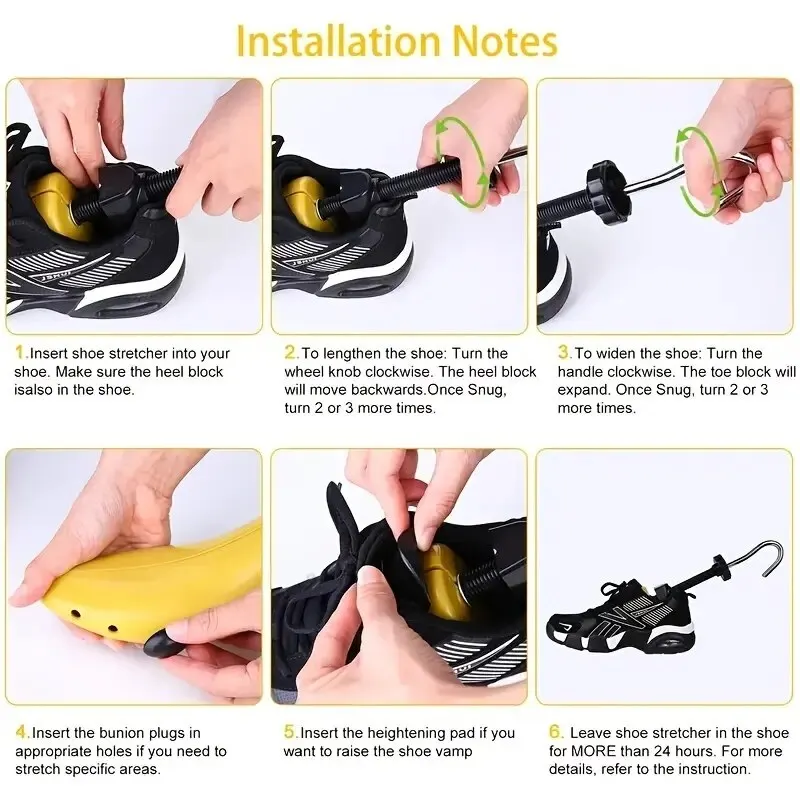 1 Piece Shoe Stretcher Shoe Trees Adjustable Length Width for Men and Women 1 Piece Shoe Stretcher Shoe Trees Adjustable Length Width for Men and Women