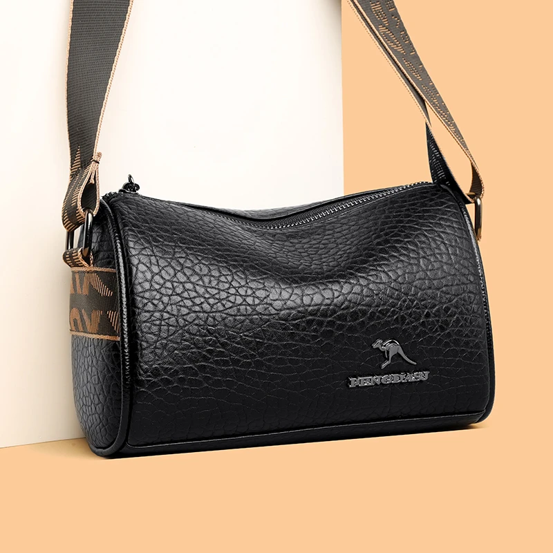 High Quality Stone Pattern Soft Leather Shoulder Crossbody Bags for Women 2023 Luxury Women’s Handbags Female Messenger Tote Sac High Quality Stone Pattern Soft Leather Shoulder Crossbody Bags for Women 2023 Luxury Women's Handbags Female Messenger Tote Sac