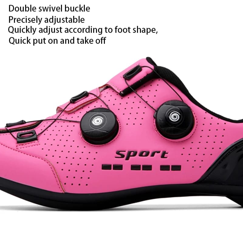 Men Cycling Shoes Road Bike Women Pink Racing Bike Self-Locking Speed Bicycle Sneakers Flat Cleats Mountain Cycling Footwea Men Cycling Shoes Road Bike Women Pink Racing Bike Self-Locking Speed Bicycle Sneakers Flat Cleats Mountain Cycling Footwea