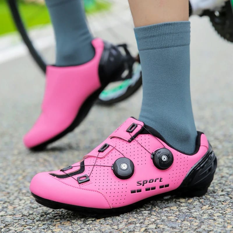Men Cycling Shoes Road Bike Women Pink Racing Bike Self-Locking Speed Bicycle Sneakers Flat Cleats Mountain Cycling Footwea Men Cycling Shoes Road Bike Women Pink Racing Bike Self-Locking Speed Bicycle Sneakers Flat Cleats Mountain Cycling Footwea