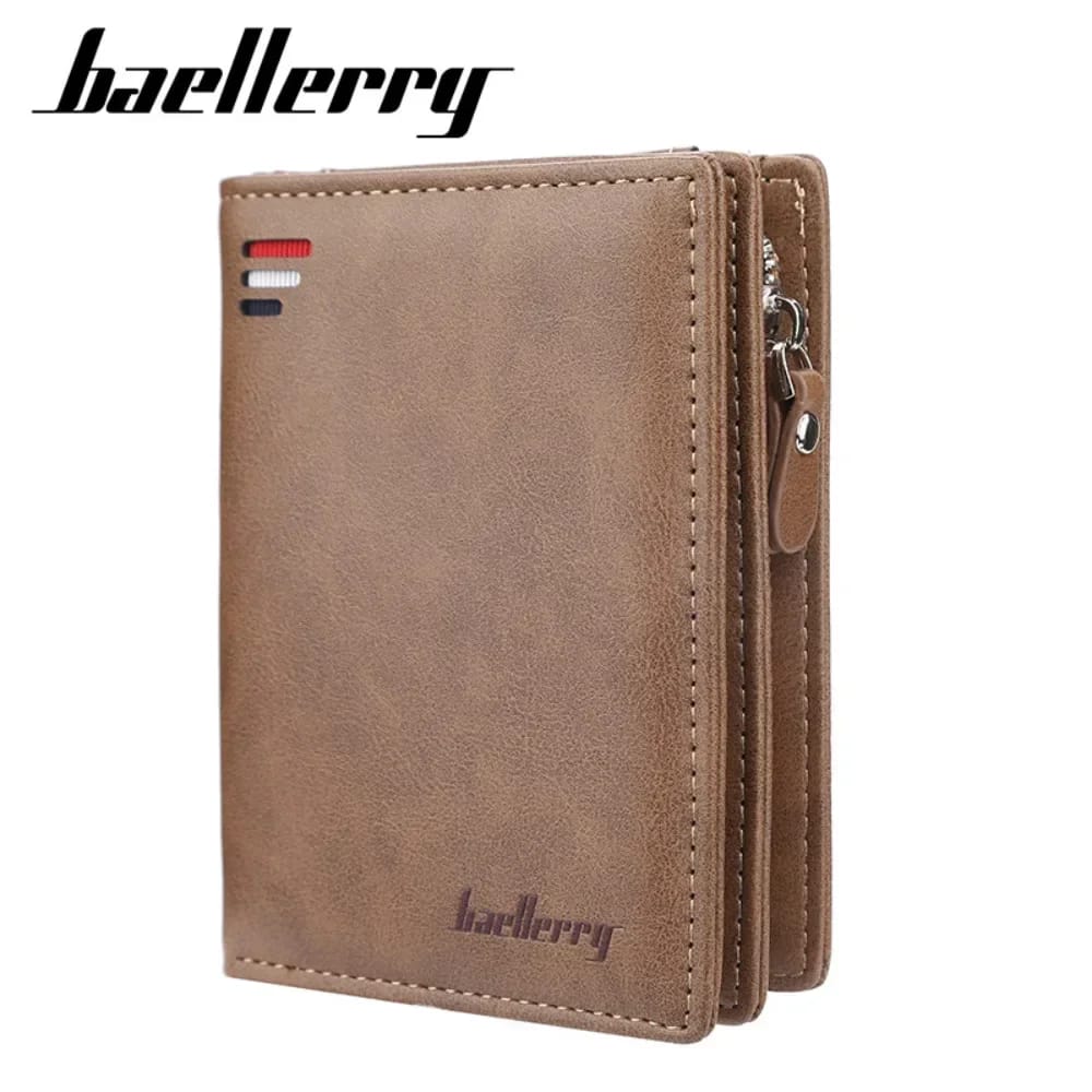 2024 New PU Leather Men Wallets High Quality Zipper Short Desigh Card Holder Male Purse Vintage Coin Holder Men Wallets 2024 New PU Leather Men Wallets High Quality Zipper Short Desigh Card Holder Male Purse Vintage Coin Holder Men Wallets