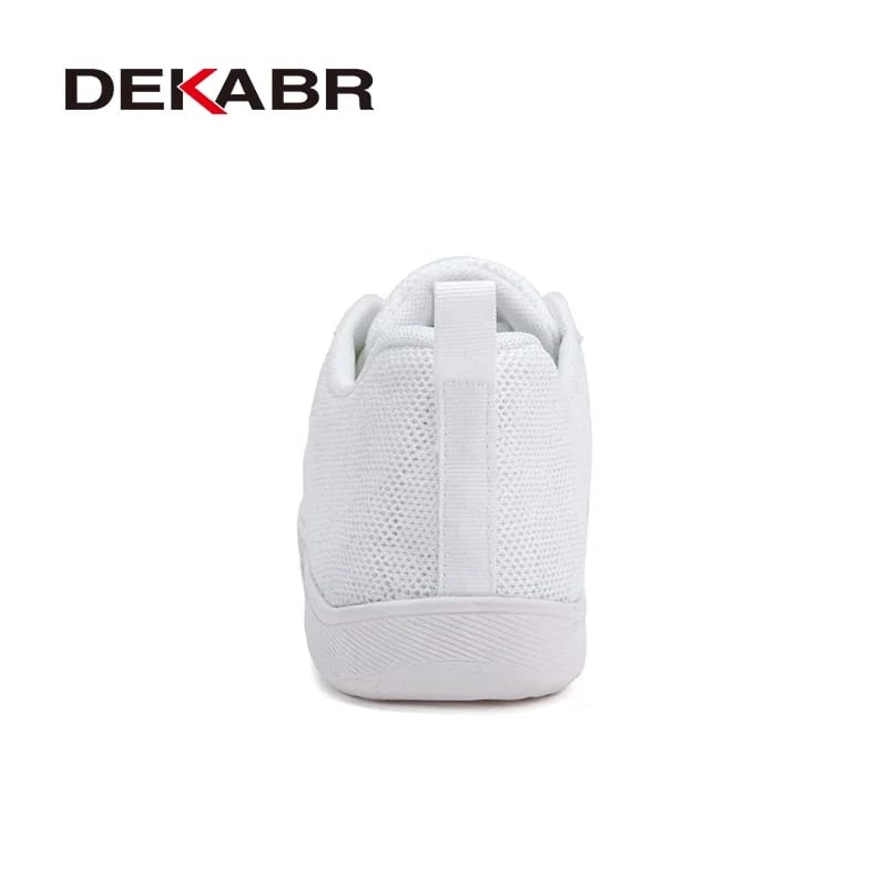 DEKABR Men Wide Barefoot Shoes White Pink Lightweight Breathable Soft Minimalist Casual Men’s Sneakers Large Size DEKABR Men Wide Barefoot Shoes White Pink Lightweight Breathable Soft Minimalist Casual Men's Sneakers Large Size